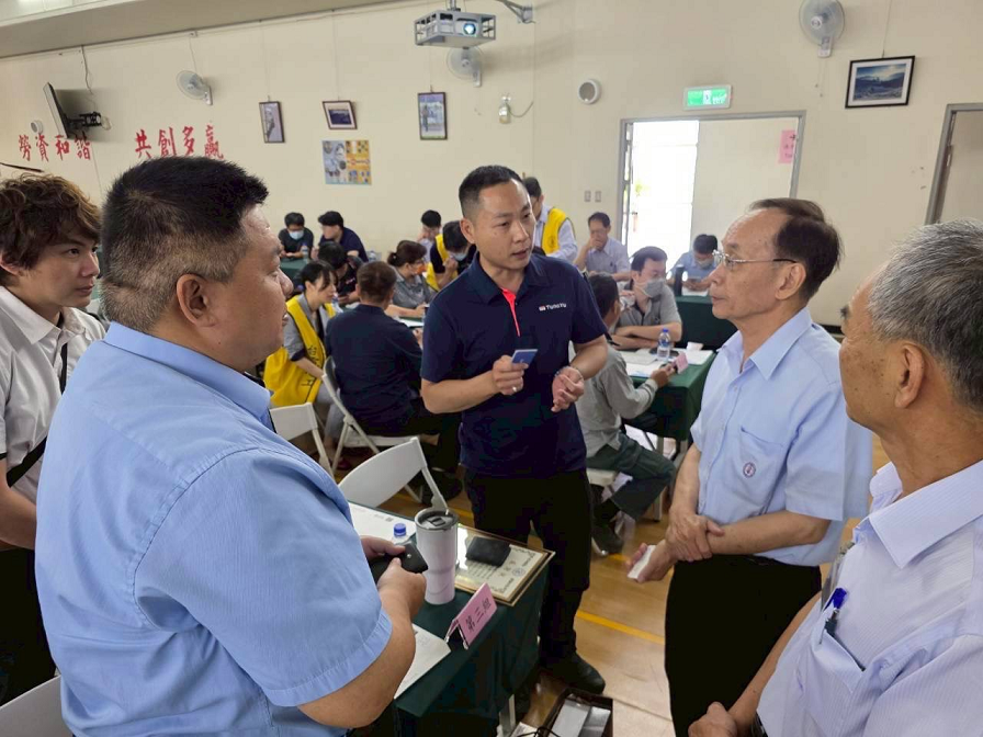 台電南投處長張毓哲親自與在場大用戶進行互動與交流。